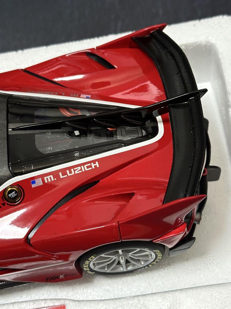 1/18 フェラーリ ミニカー ブラゴ超精密シリーズFXX K EVO 赤