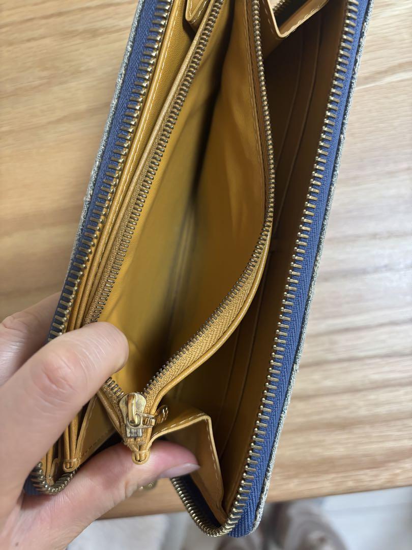 ルイヴィトン デニム モノグラム 長財布