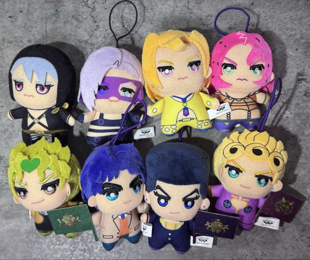 ジョジョの奇妙な冒険 ちみっともぬい 8個セット