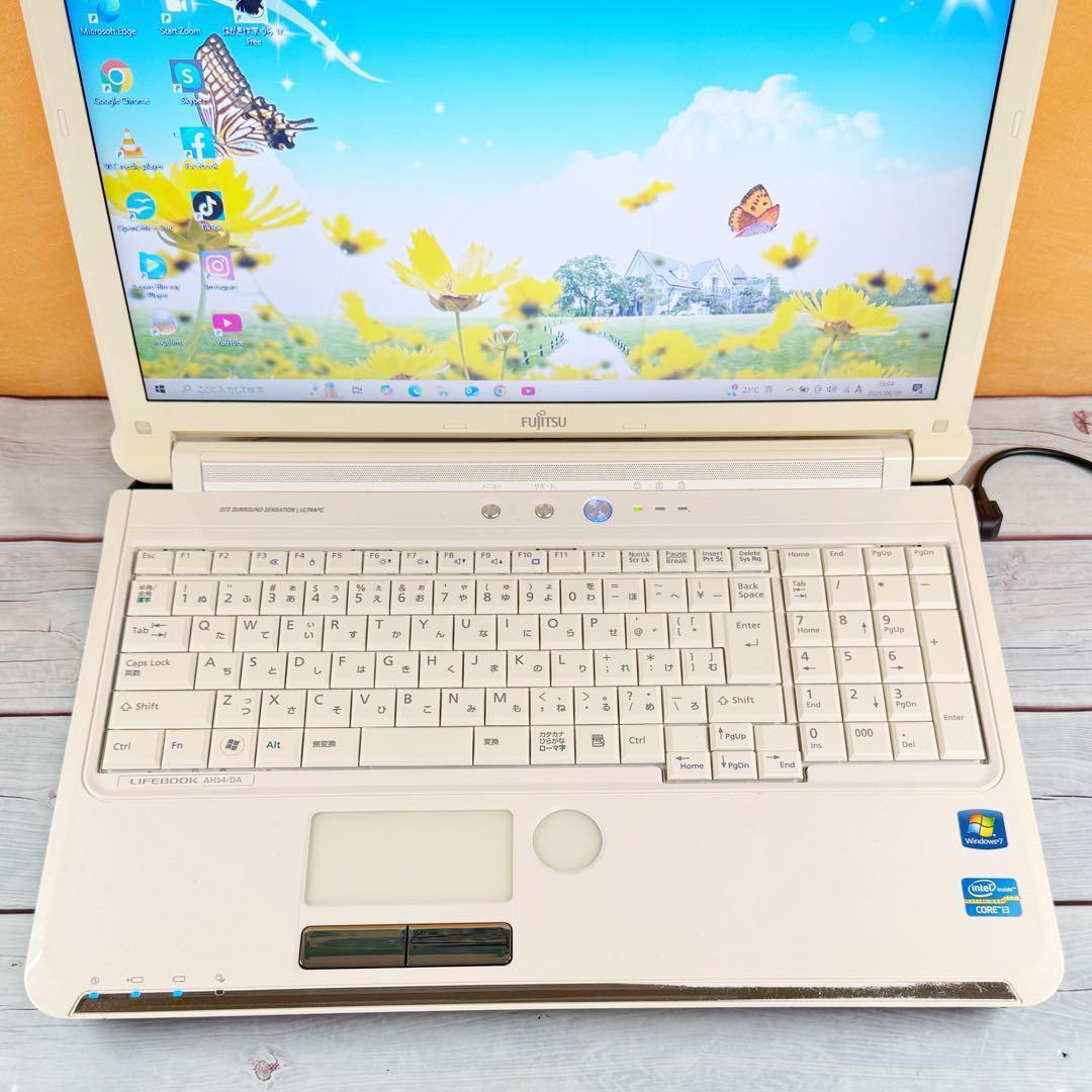 大特価❣️富士通ノートパソコン☘️Core i3☘️メモリ8GB