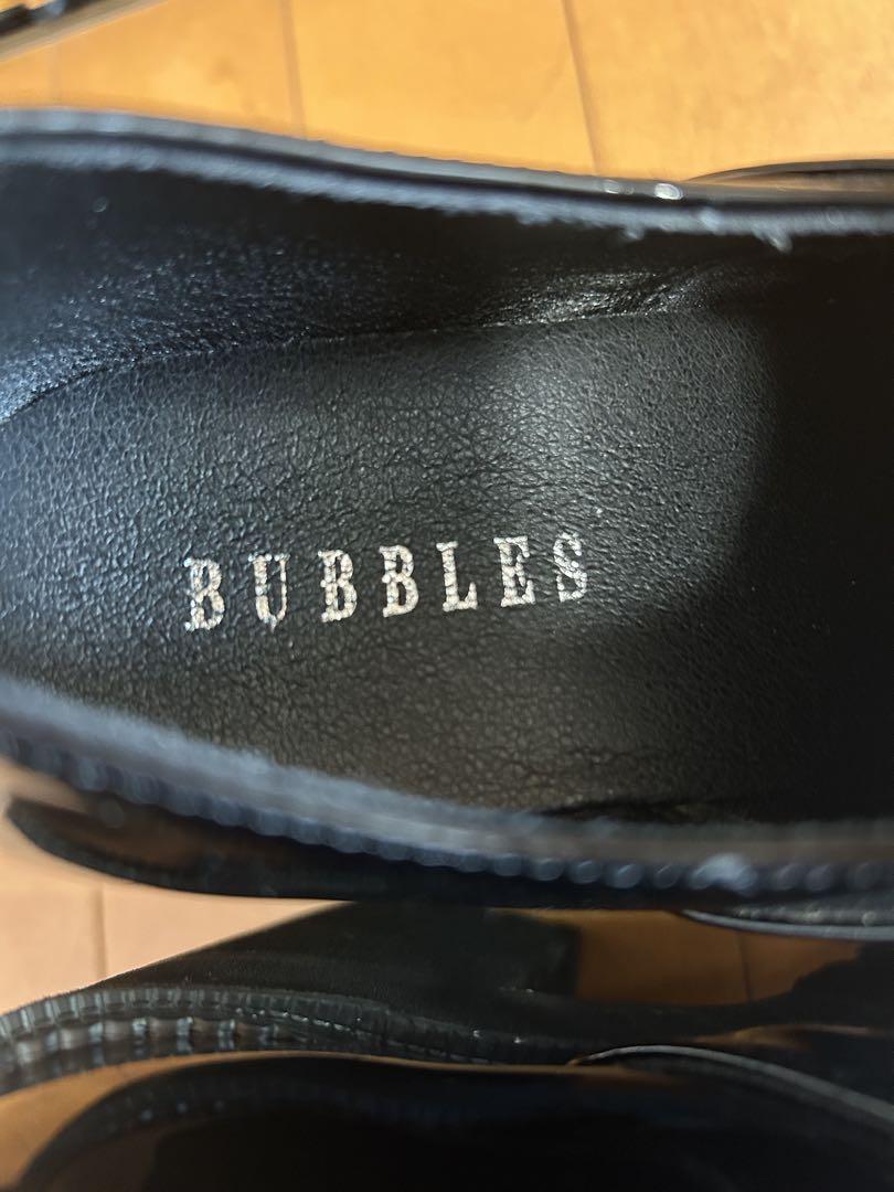 BUBBLES ダブルバックル厚底シューズ