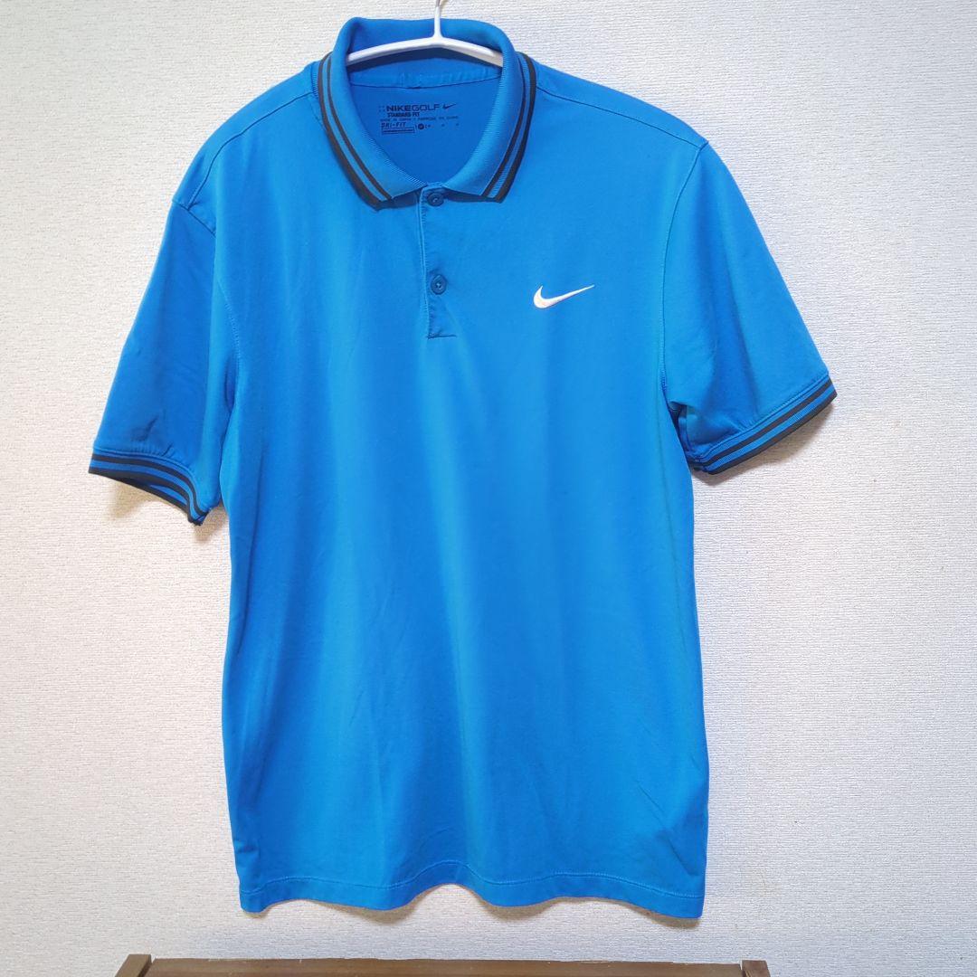 フェデラー　Nike Dri-FIT ポロシャツ M 青 Amazon | Nike メンズ Dri-FIT フットボール ポロシャツ