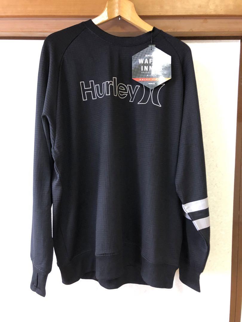 L 黒【Hurley】PHANTOM ファントムワッフルインナー