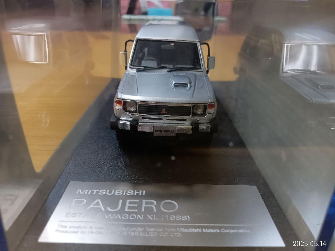 1:43 HI STORY HS341SL MITSUBISHI PAJERO MONTERO ESTATE 1988