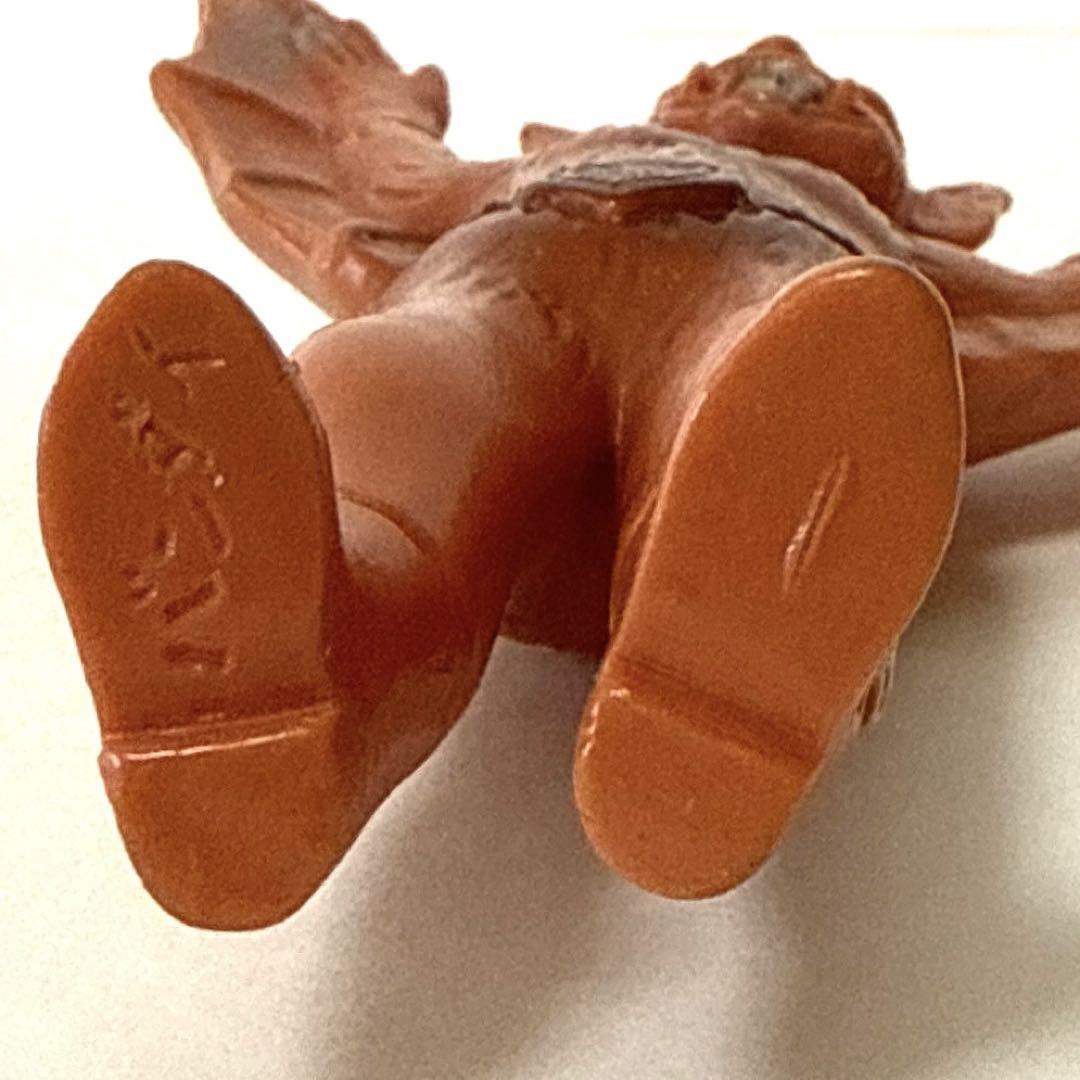 当時物 旧バンダイ ミニソフビ コウモリ男