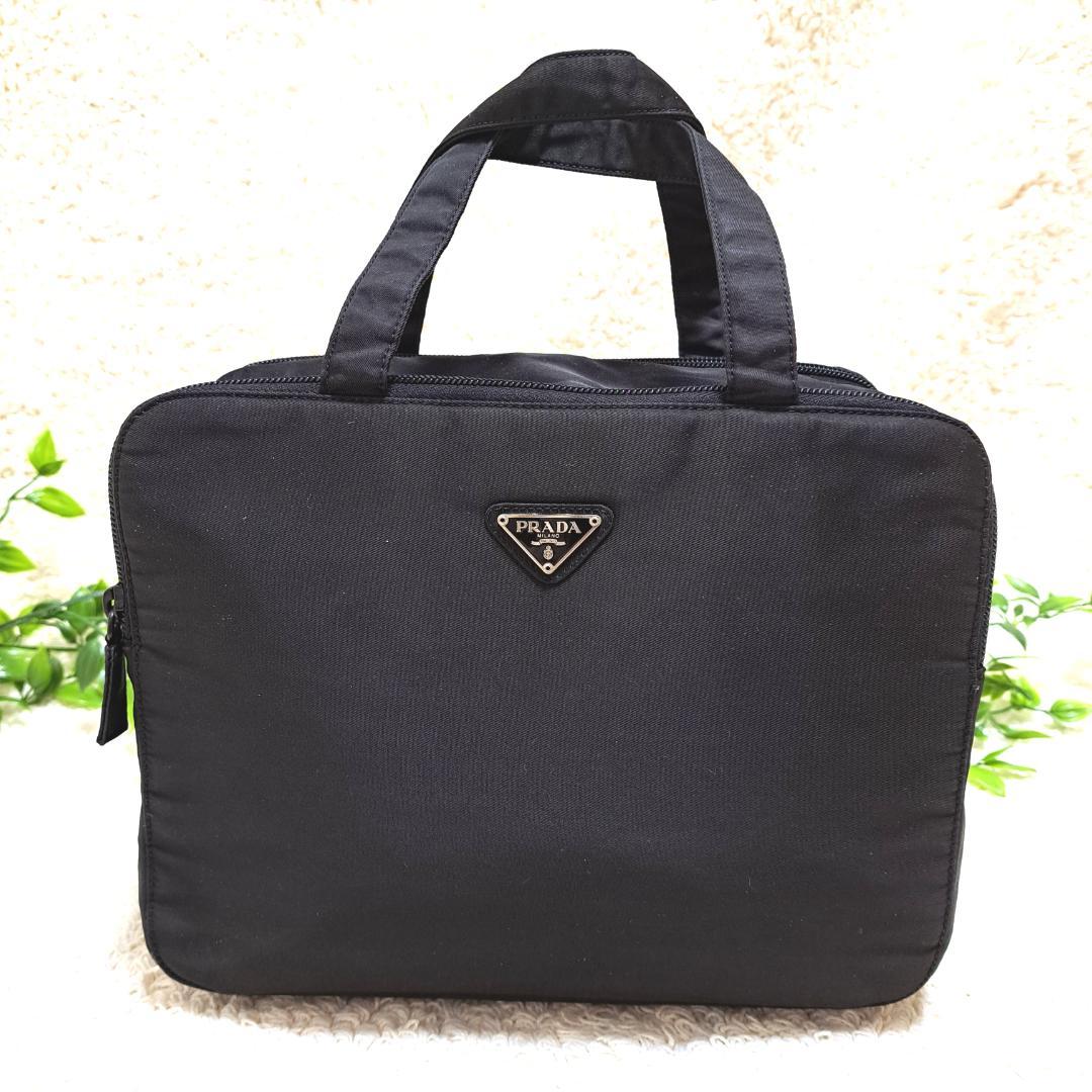 PRADAプラダ メイクポーチ バニティ トラベルケース ハンドバッグ バッグ