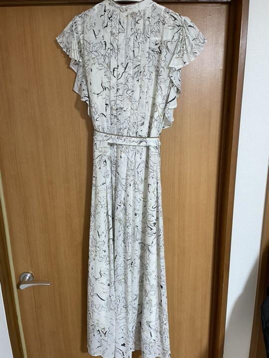 SALE品質保証 美品 SNIDEL♡マーブルフラワー柄ワンピース x09HJ-m42304439081 正規品 お得得価