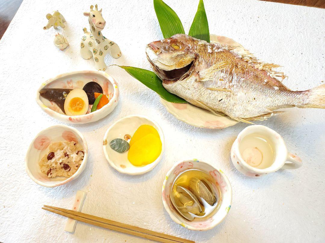 手びねり【お食い初め食器フルセット】新品　ギフト