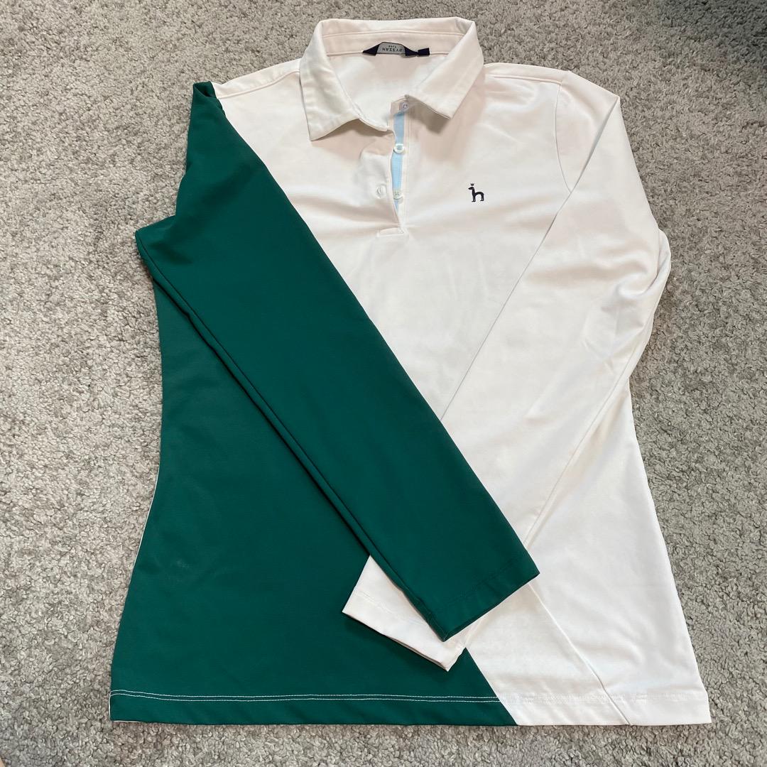 【HAZZYS GOLF】 Women's Woven Hybrid One-Piece /追跡付 Towelling Curve Wire One Piece - Hibiscus - ShopperBoard
