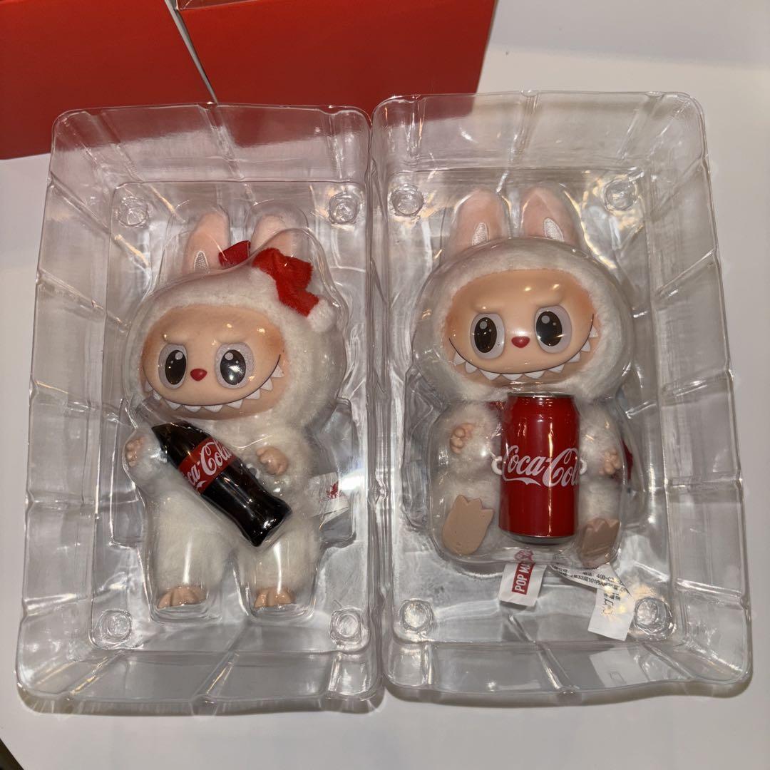 ラブブ コカ・コーラ キーホルダー 2個セット キャラクターグッズ