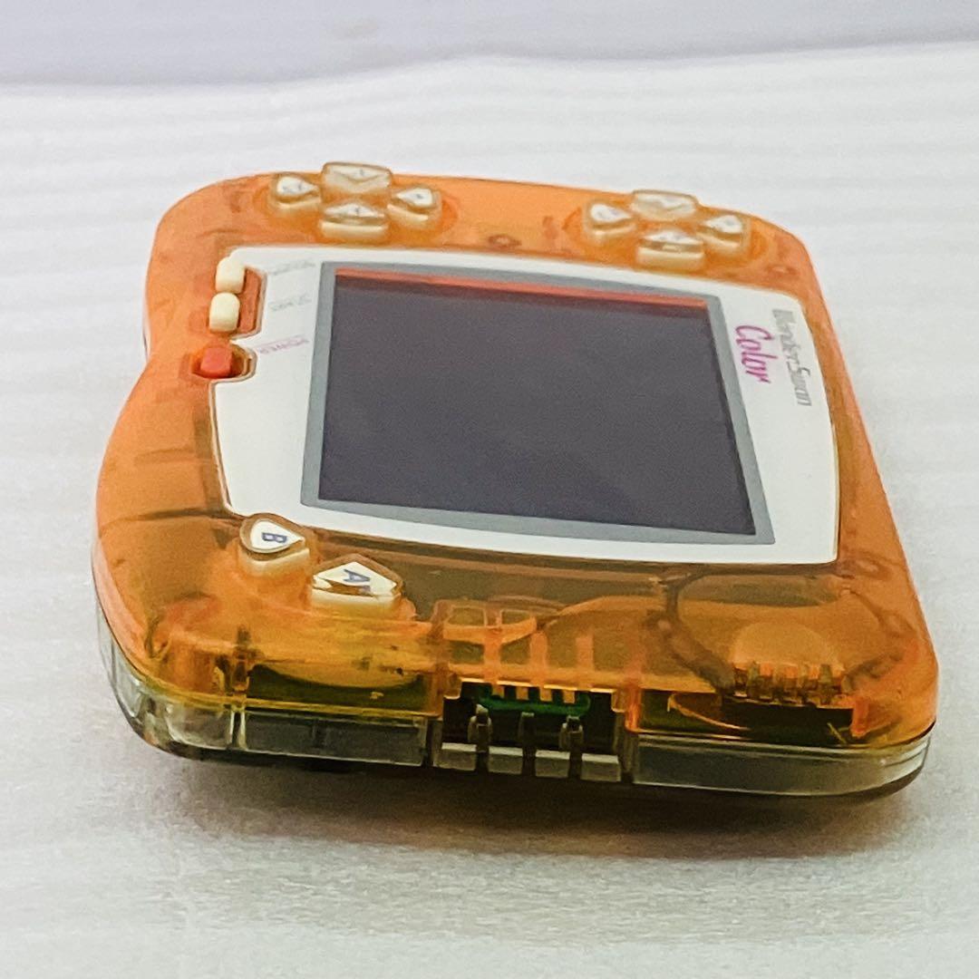 【新品、本物、当店在庫だから安心】 ジャンク ワンダースワンカラー メルカリ - クリスタルオレンジ 本体 その他