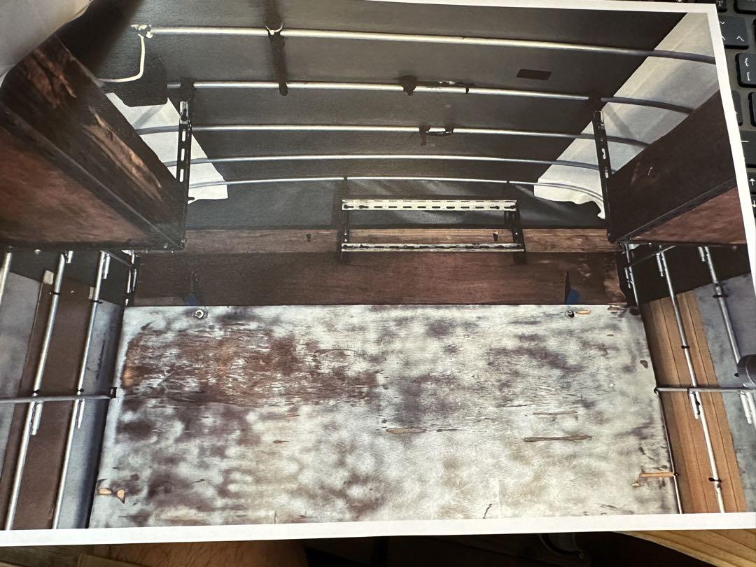 トヨタトヨエースの荷台の幌