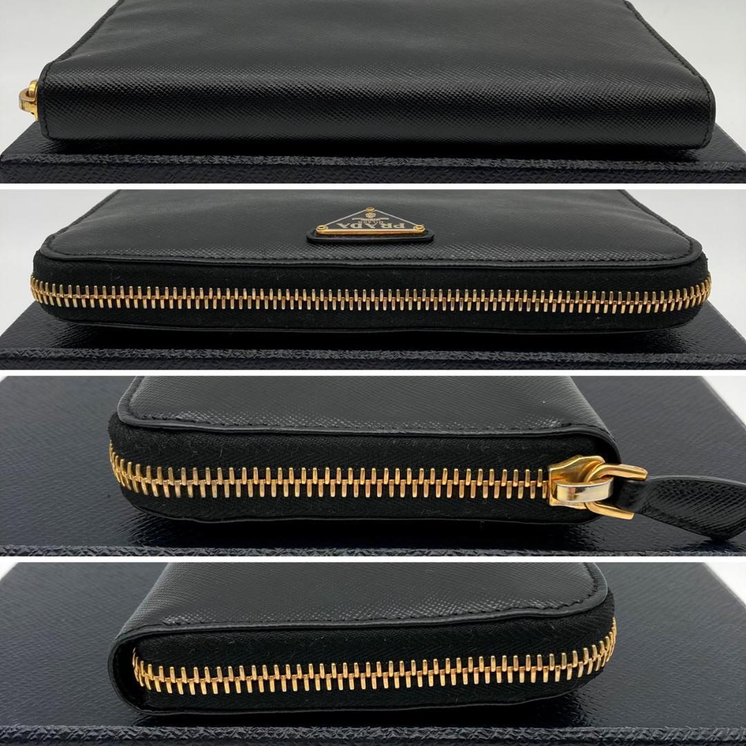 SAFFIANO（PRADA） プラダ 長財布 サフィアーノ トライアングル
