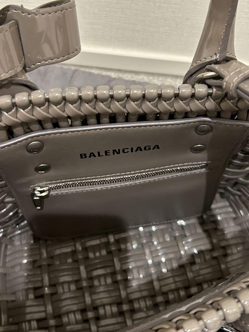 mini☆BALENCIAGA☆BISTROビストロバスケットかごバッグ
