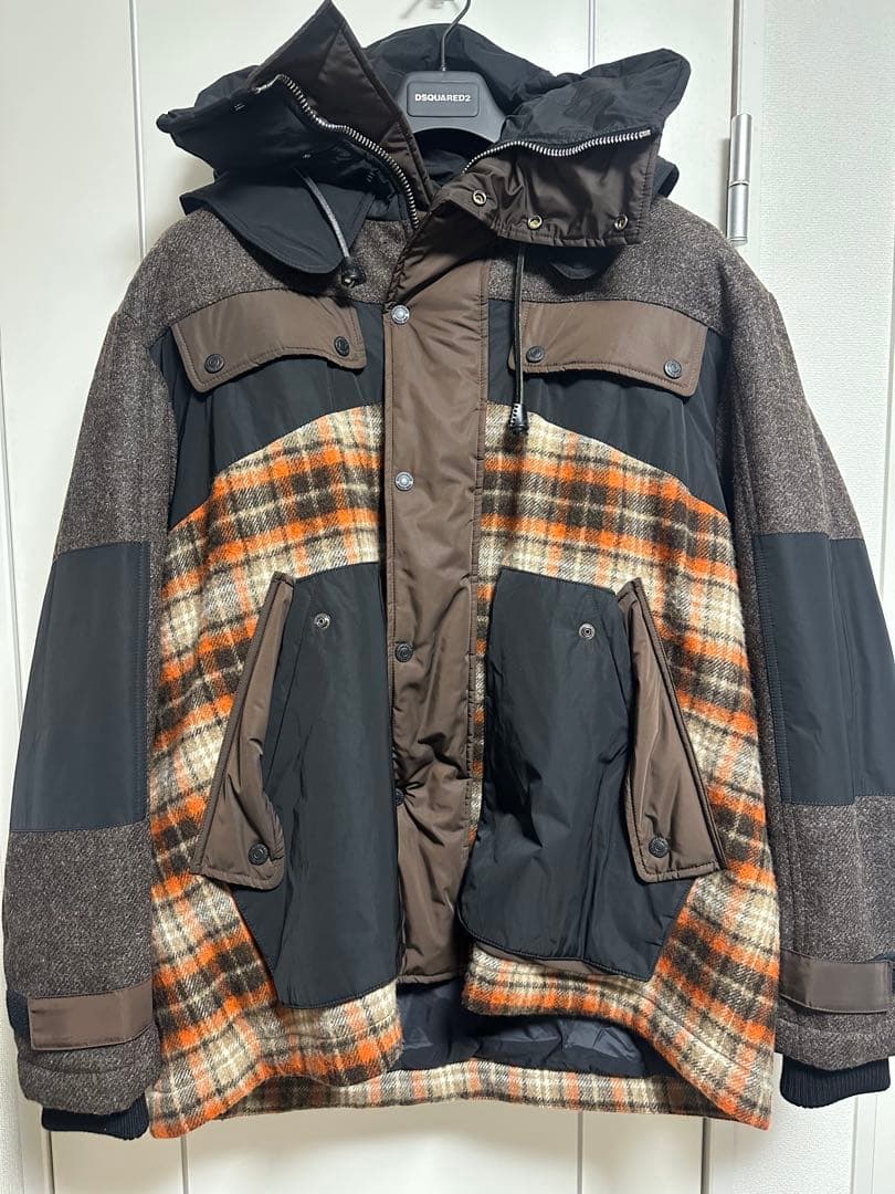 ディースクエアード DSQUARED2 ダウンジャケット48 定価44万円L DSQUARED2