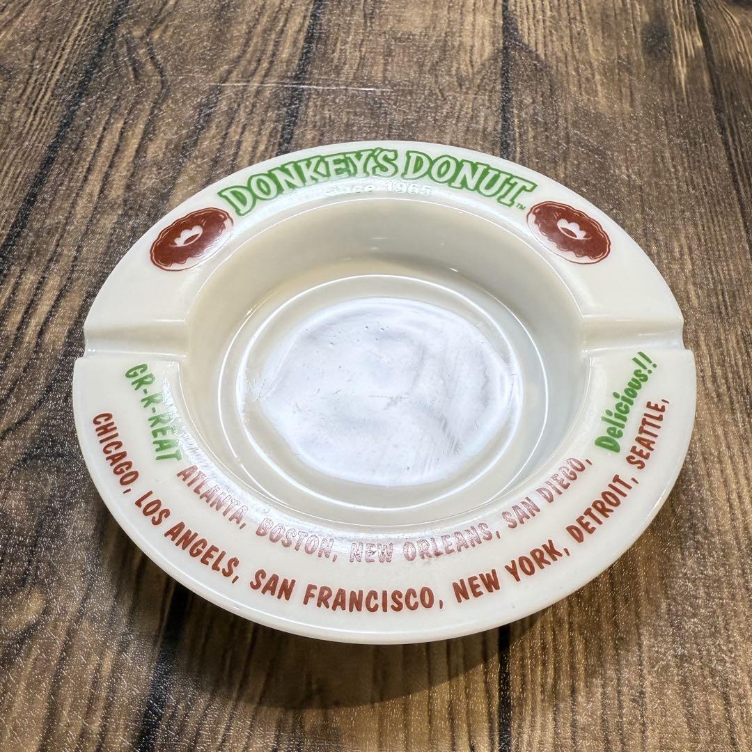 【美品】ヴィンテージ灰皿 DONKEY'S DONUT since 1965