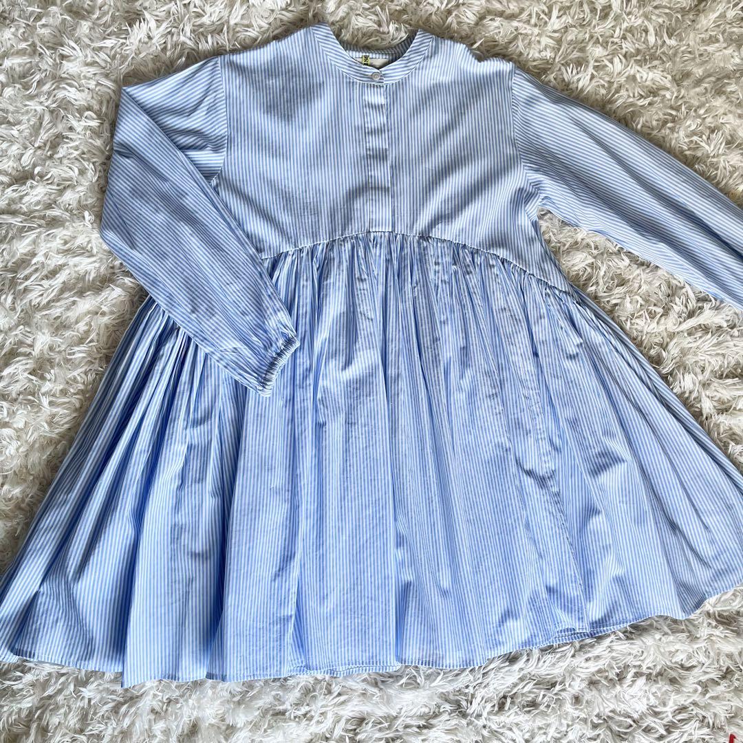 【美品】douce Harmonie シャツワンピ
