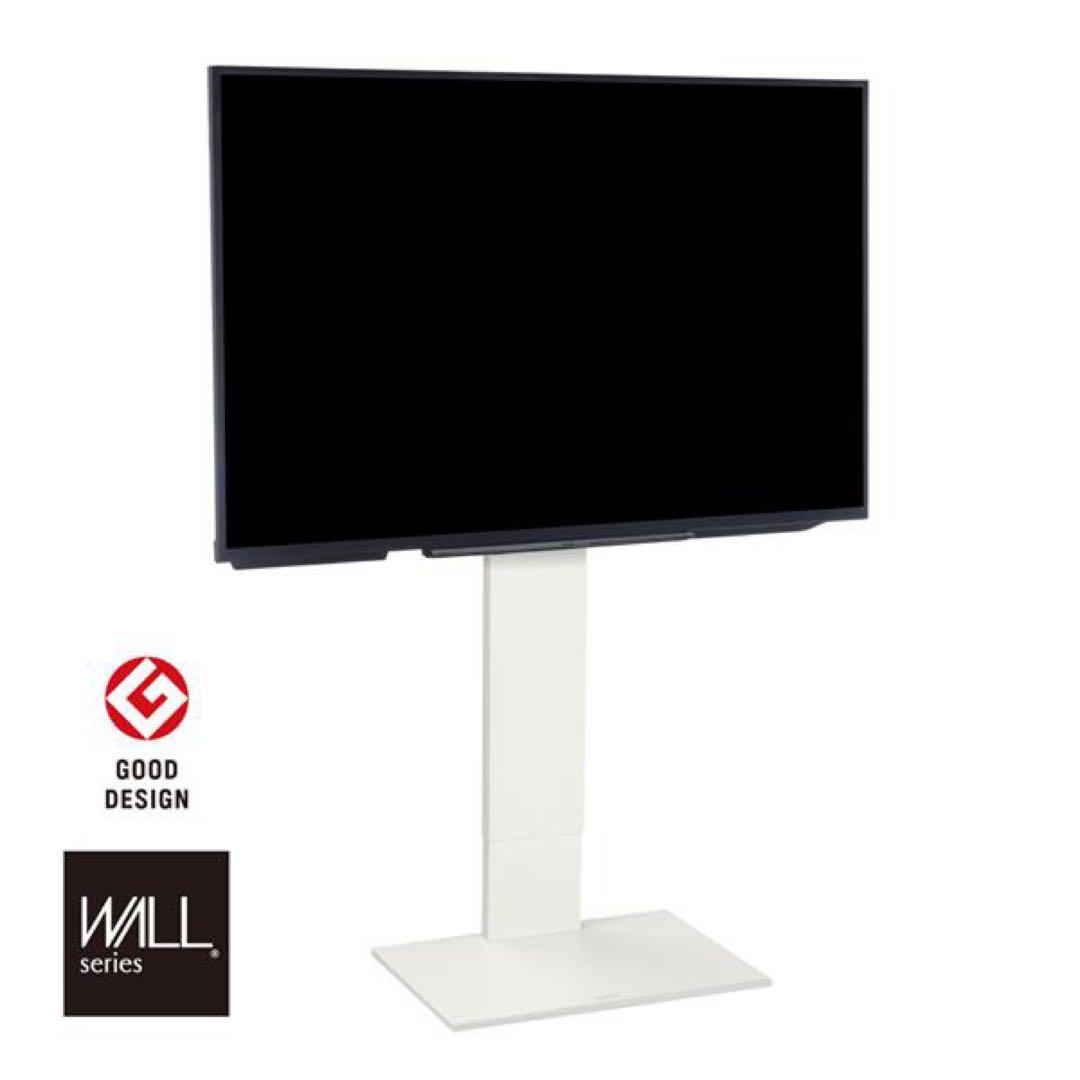 美品⭐️テレビスタンド　ウォール　WLTVA6111 ホワイト　名古屋　愛知