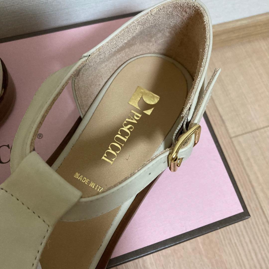 ラッピング ※※ラッピング ※PASCUCCI パスクッチ グルカサンダル 36