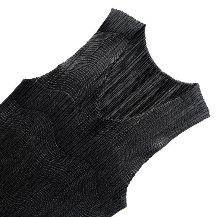 PLEATS PLEASE プリーツプリーズ ワンピース 波模様 膝丈 3 L