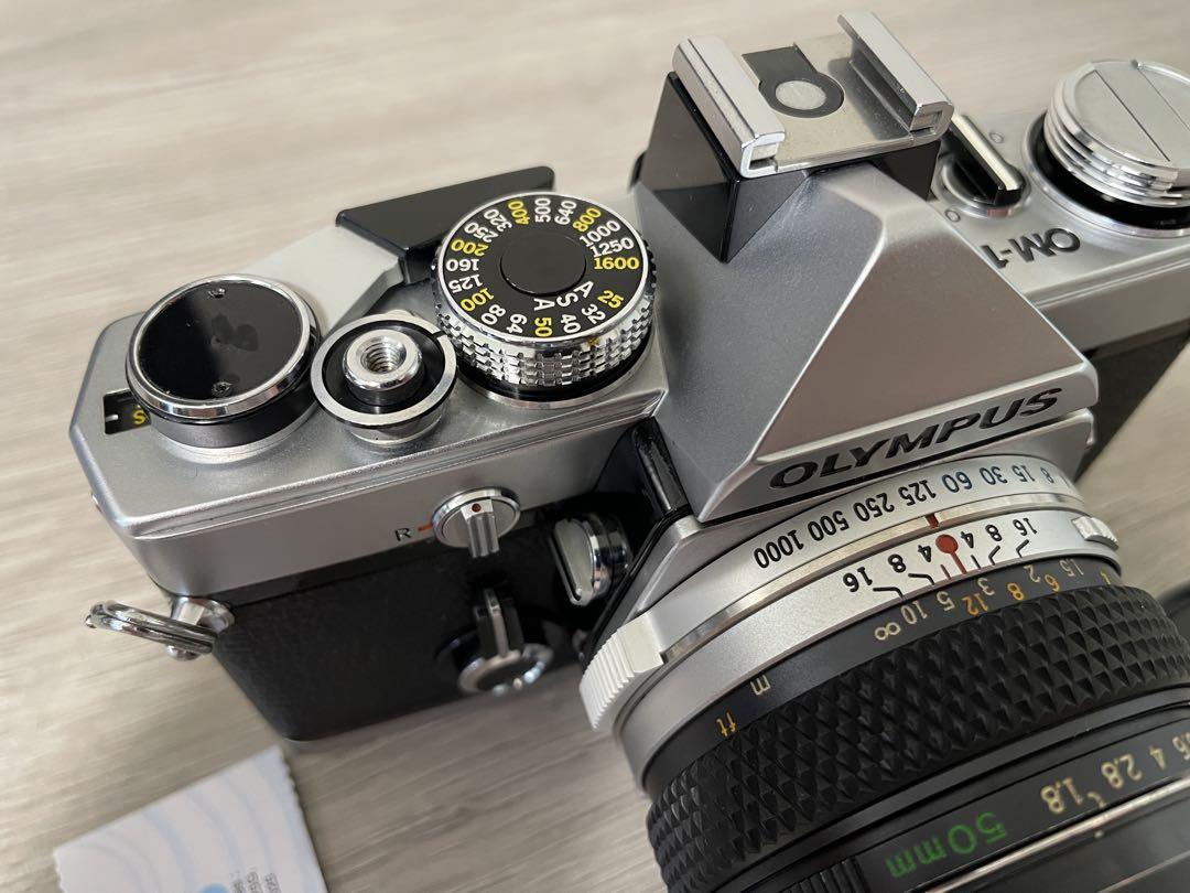 OLYMPUS OM-1 一眼フィルムカメラ 50mmレンズ付き