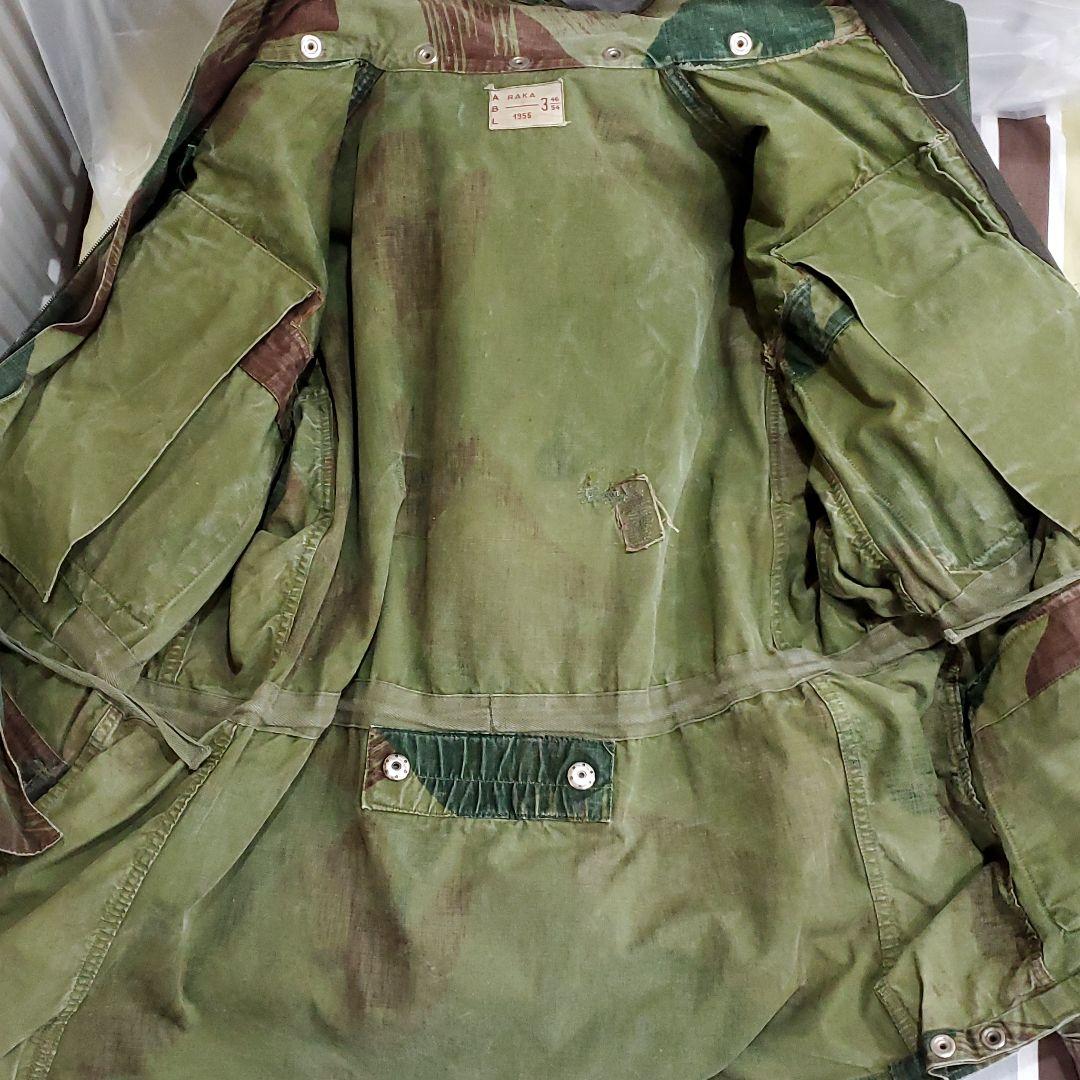 人気SALEお得 50s ベルギー軍 デニソンスモック 空挺ジャケット ブラッシュカモ X9E4B-m42318722165 品質保証定番