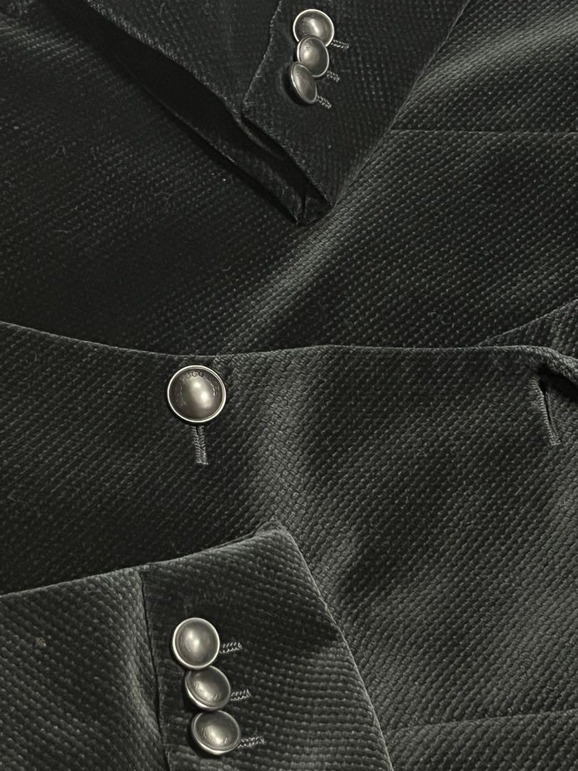 冬物処分セール【中古美品】HUGO BOSS 黒ジャケット メンズ サイズ48