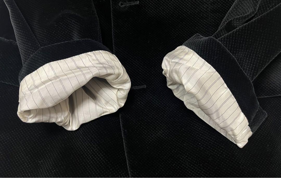 冬物処分セール【中古美品】HUGO BOSS 黒ジャケット メンズ サイズ48