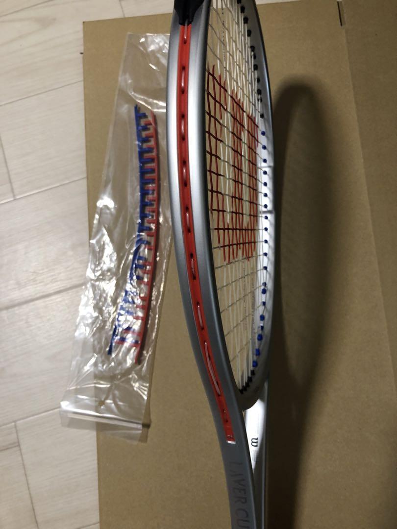素敵な 新品未使用！ウィルソンプロスタッフRF97 V13 2023レーバー ラケット(硬式用)