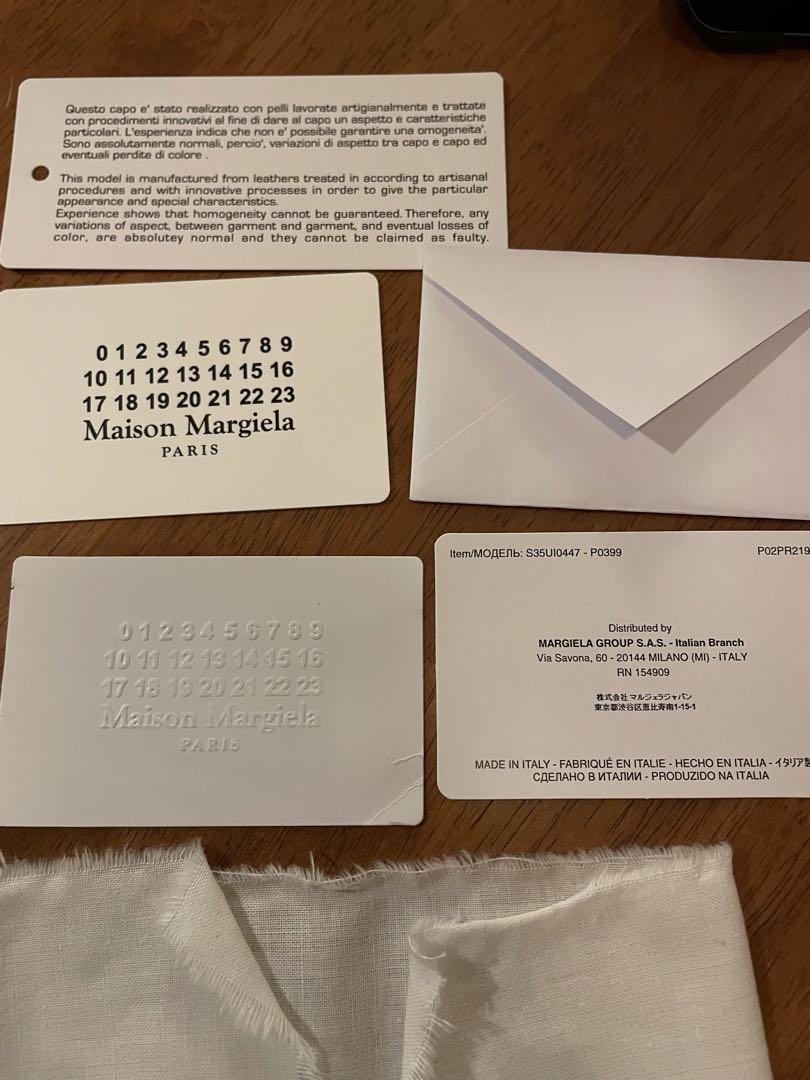 Maison Margiela マネークリップ 黒 レザー