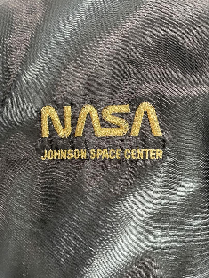 NASA WestArk 90's ブラック フライトジャケット XL