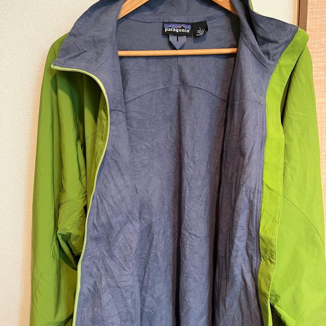 patagonia メンズ L グリーン ナイロンジャケット patagonia メンズ L グリーン ナイロンジャケット