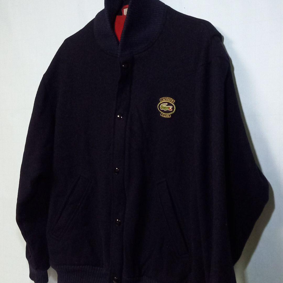 NEW特価 超希少❕80sフレンチLACOSTEスタジャン Rr6Ka-m42324576624 在庫豊富な