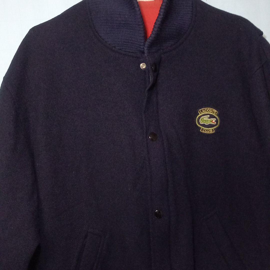 NEW特価 超希少❕80sフレンチLACOSTEスタジャン Rr6Ka-m42324576624 在庫豊富な
