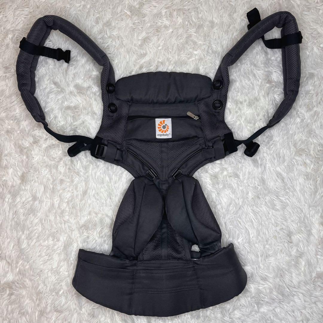 【専用】極美品✨エルゴベビー　オムニ360 クールエアー　グレー　付属品有り‼️