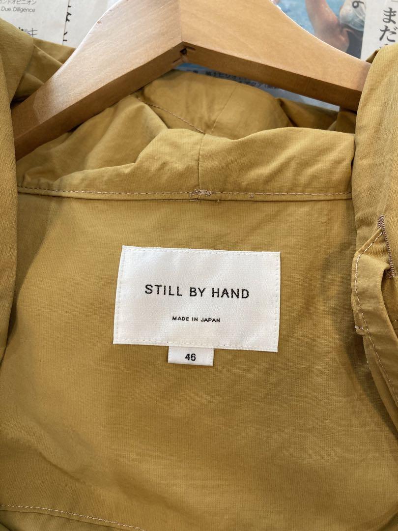 STILL BY HAND マウンテンパーカー 46 日本製 マスタード