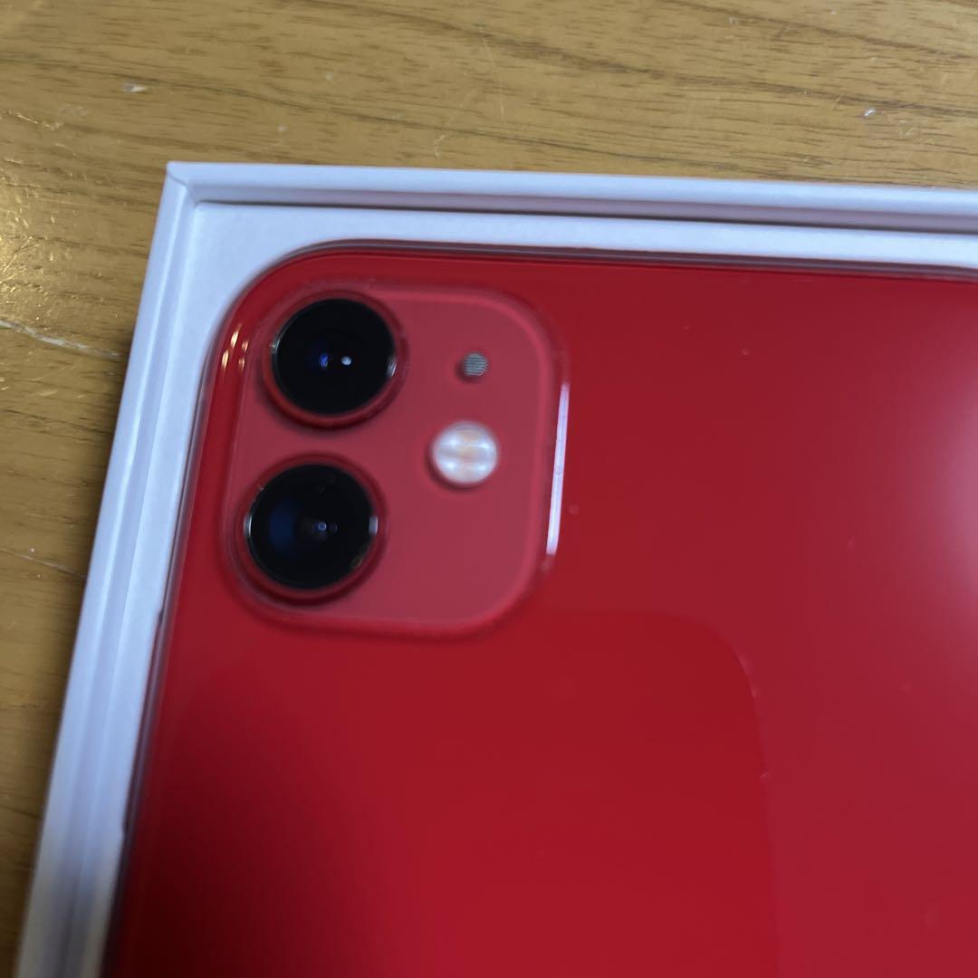 iPhone11 128GB レッド　美品