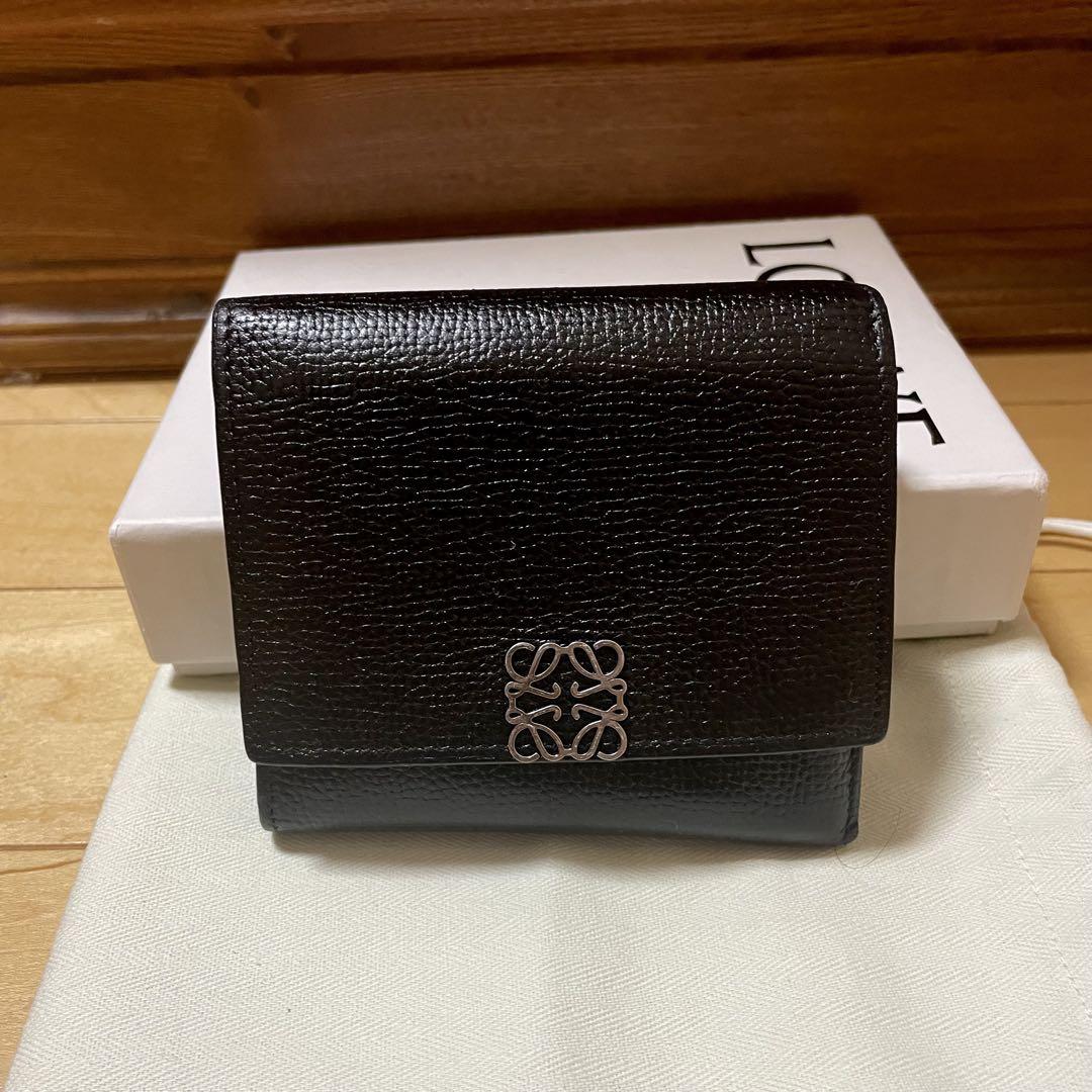 LOEWE 財布 レザー 折り財布