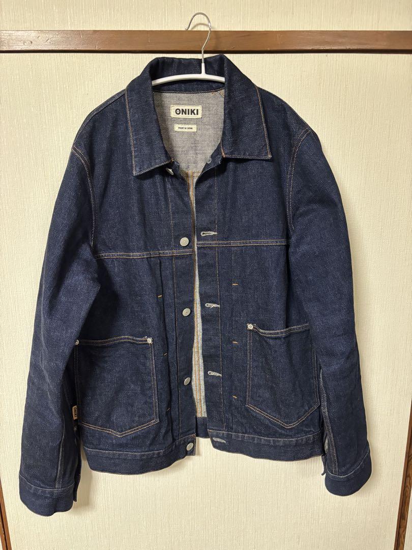 センスのいい お歳暮 超美品・定価3万超】ONIKI (オニキ) デニムジャケット Lサイズ ジャケット・アウター
