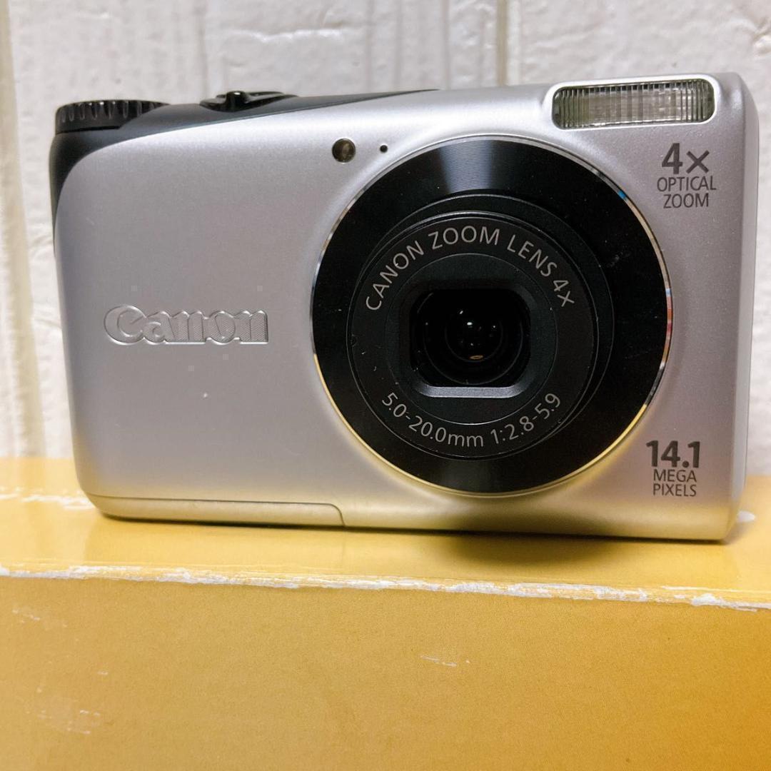 Canon デジタルカメラ PowerShot A2200 シルバー