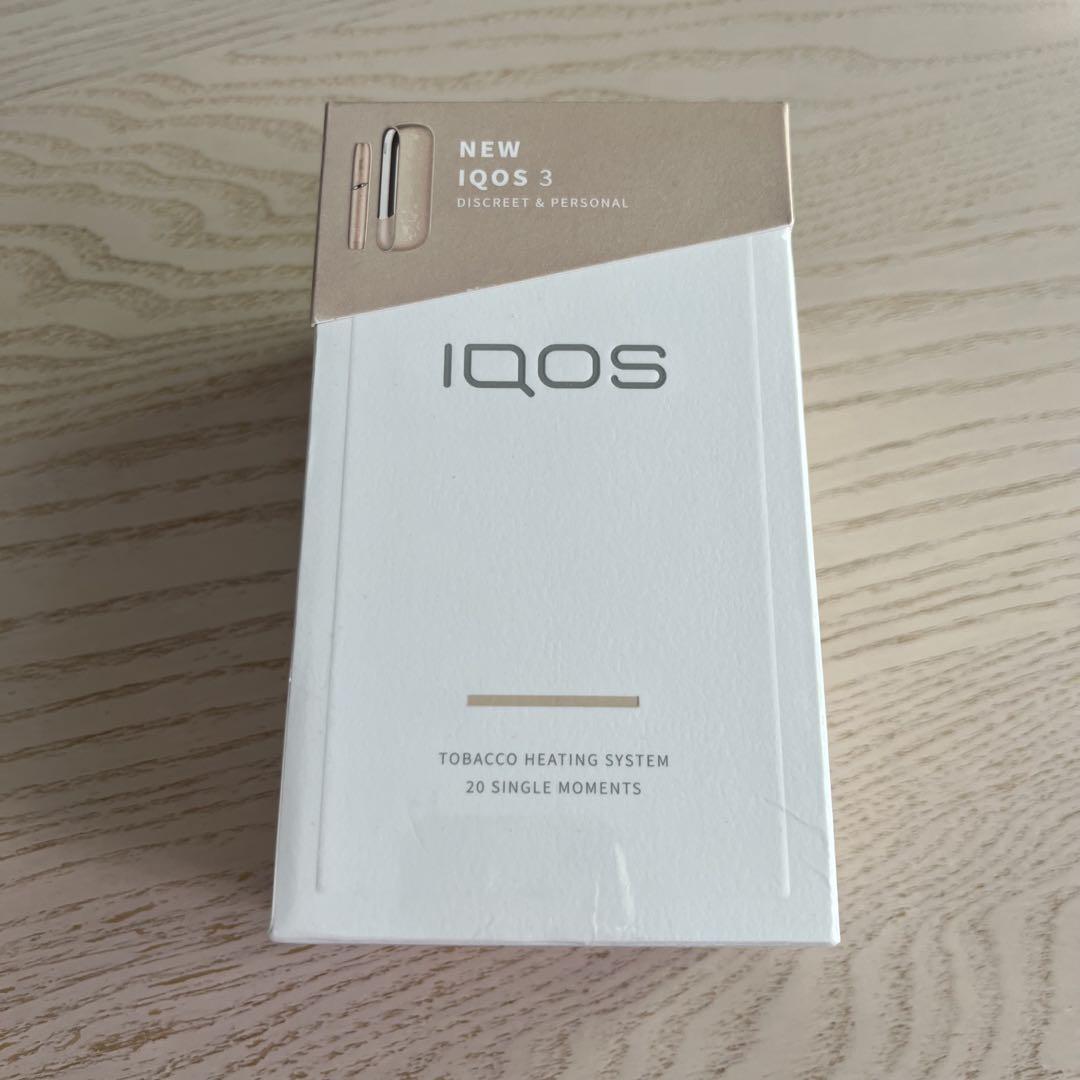 【新品未開封品】IQOS3 アイコス3 ブリリアントゴールド