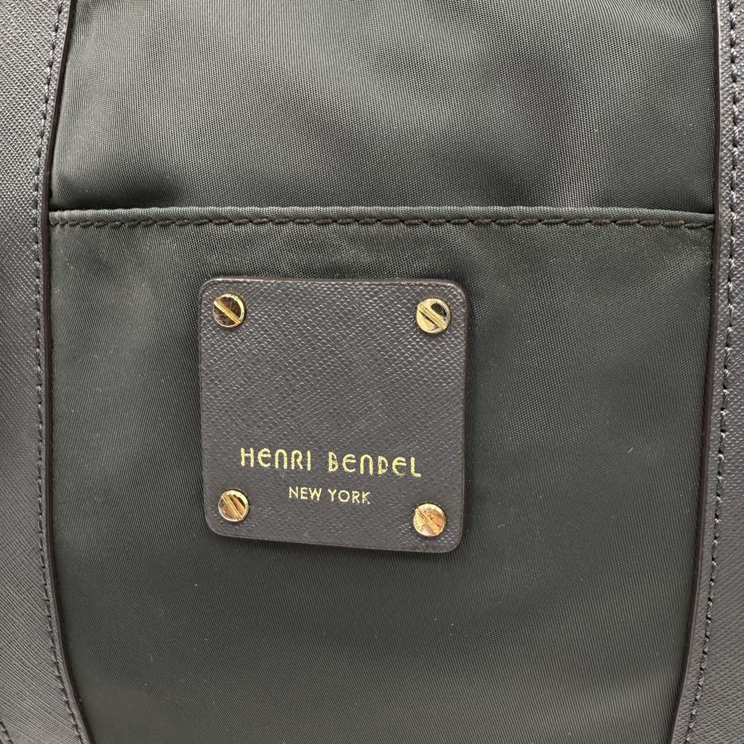 HENRI BENDEL ヘンリベンデル リュック 3WAY ナイロン グレー
