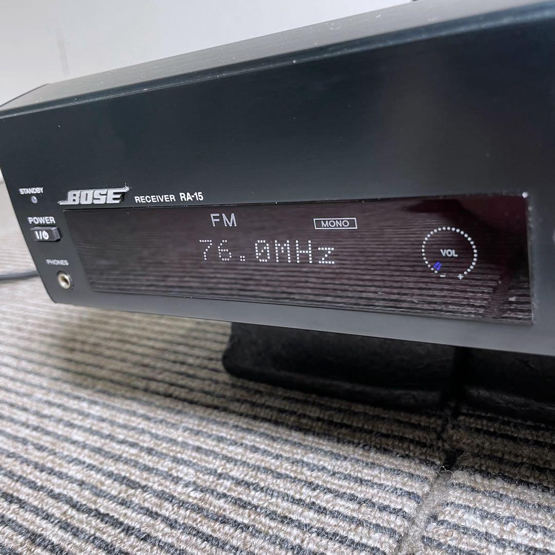 BOSE ステレオレシーバー RA-15 アメリカンサウンドシステム AMS-1 BOSE RA-15 アメリカンサウンドシステム ステレオレシーバー