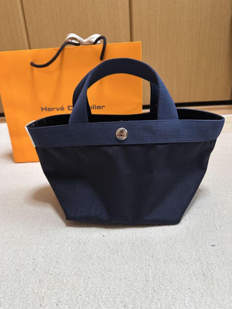 【値下げ】Hervé Chapelier ネイビー トートバッグ Herve Chapelierのフリマアイテム一覧