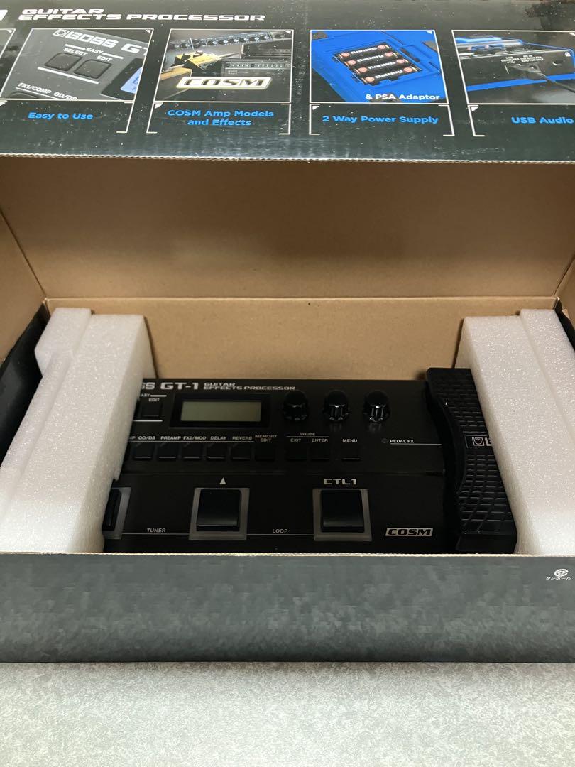 BOSS GT-1 ギターエフェクター(別売アダプター付き)