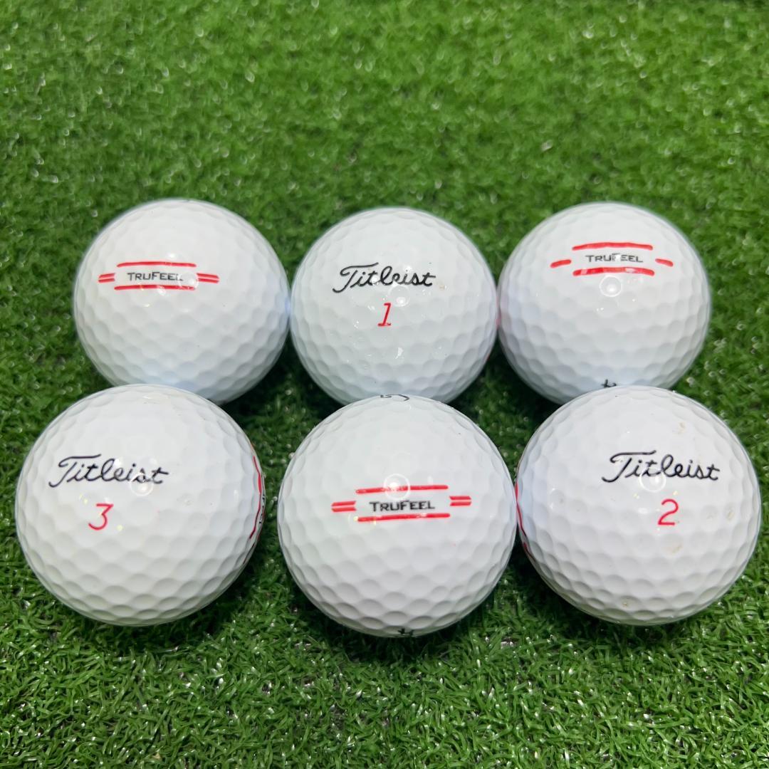 S43】Titleist TRUFEEL 白 年式混合 ロストボール 24球 - メルカリ