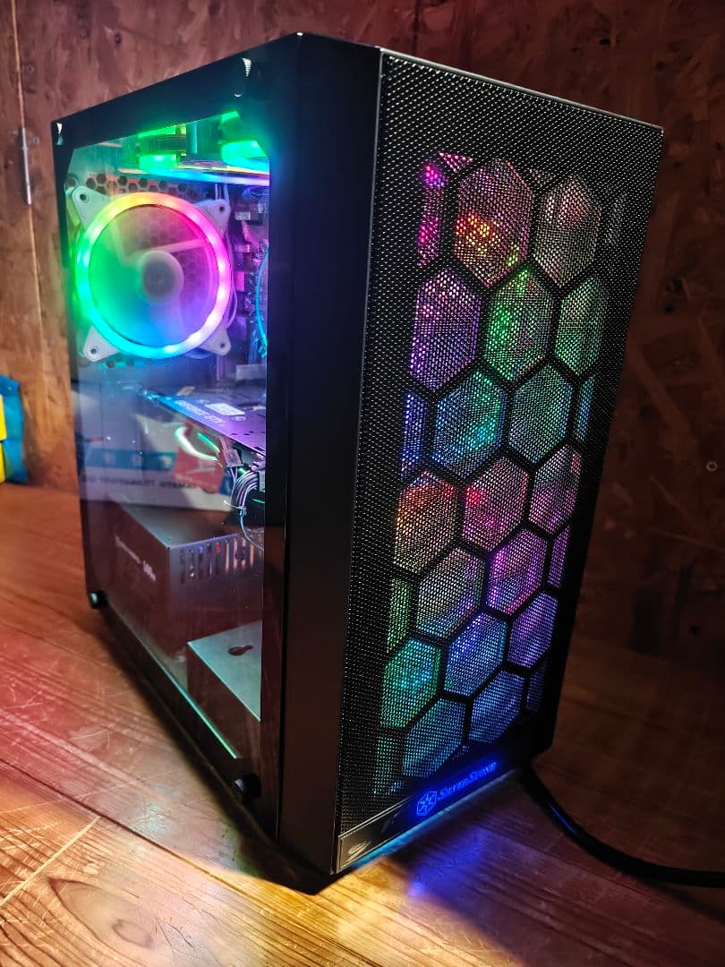 intel GTX ゲーミングデスクトップ RGBファン付き 高性能 大容量