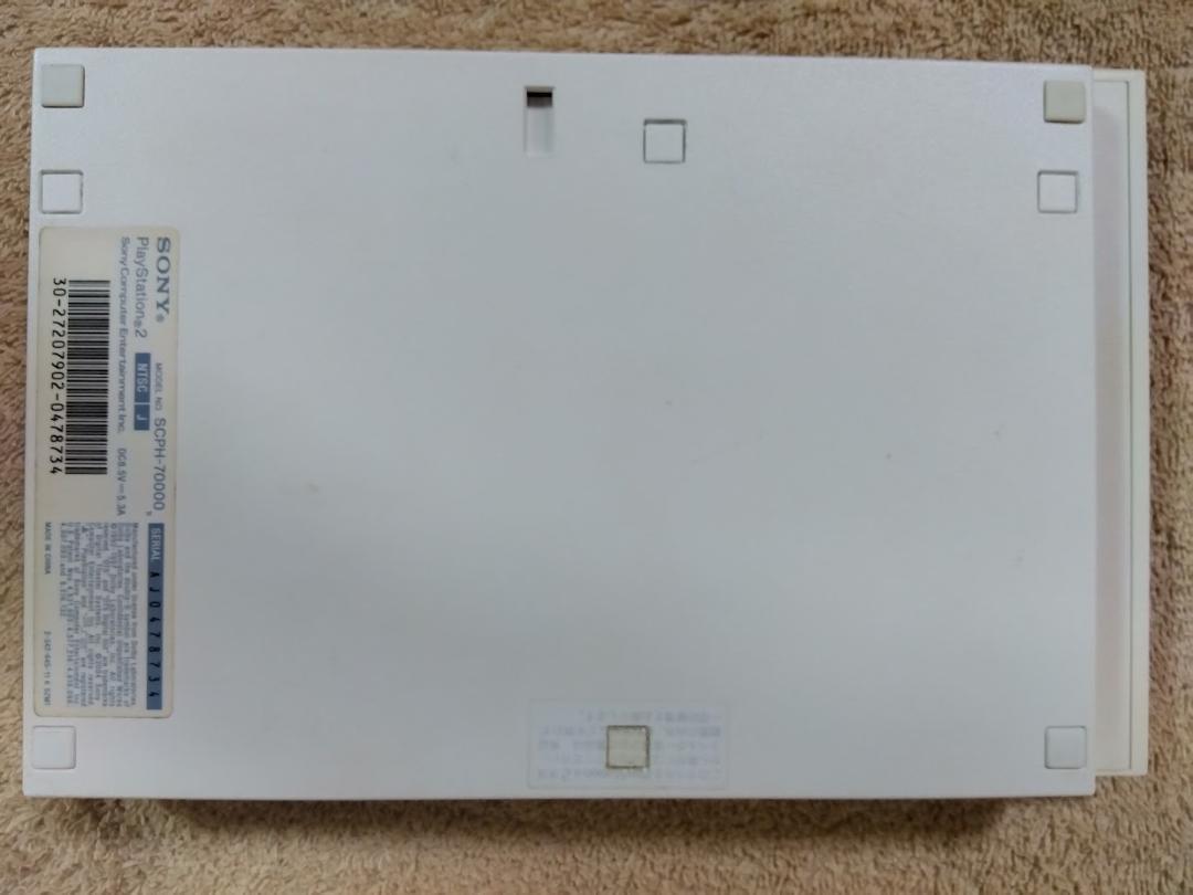 【分解清掃メンテ済】PS2 SCPH-70000 本体 薄型 プレステ2　※91