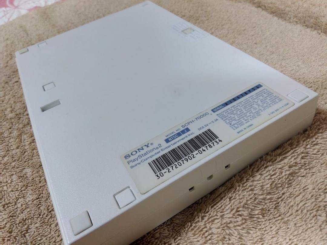 【分解清掃メンテ済】PS2 SCPH-70000 本体 薄型 プレステ2　※91