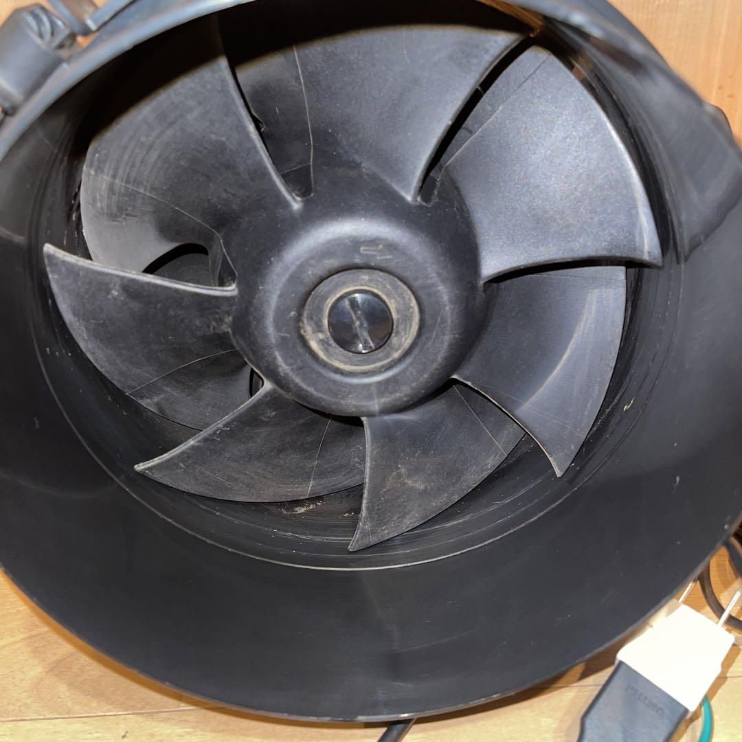 ダクトファン 200mm 無段階調速スイッチ付き 100~120V